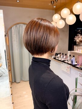ロンドアジュール 横浜(Lond azur) 大人ガーリー/似合わせカット/ショートボブ20代30代40代50代横浜