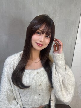 エル バイ ホーム(L by HOME) ツヤ感たっぷりグレージュカラー♪ワンカールスタイリング