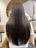 カット+透明感カラー+4ステップTR +ととのうヘッドスパ +頭皮用化粧水付き