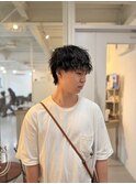 メンズ波巻きシャドウパーマ/東伏見/田無/西武柳沢/武蔵関