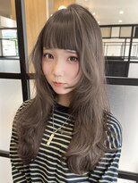 アース コアフュールボーテ 上田店(EARTH coiffure beaute)&nbsp;ハッシュカット×ブリーチなしダブルカラー