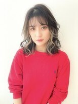 ロビー(LOBBY)&nbsp;『LOBBY』三浦　ふんわりモテミディアム☆インナーシルバー