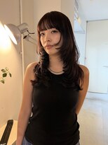 ニコフクオカヘアーメイク(NIKO Fukuoka Hair Make)&nbsp;《NIKO》大人ワインレッドカラー×レイヤーカット福岡天神