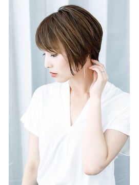 ヘアーラウンジトリップ(hair lounge TRiP) ナチュラル大人ひし形ボブ