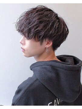 シン(syn) ツイストスパイラルパーマ マッシュ