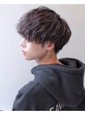 ツイストスパイラルパーマ マッシュ