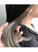 【中鉢】インナーカラー シルバー