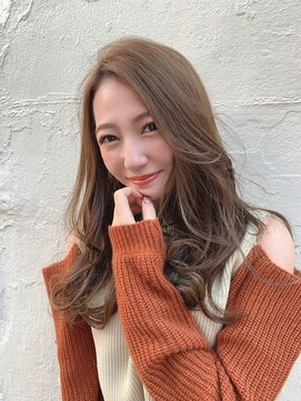 マセナ(Masena) ゆるふわレイヤーカット×ベージュカラー♪