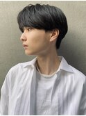 ◇センターパート ニュアンスパーマ 韓国ヘア トランクスヘア