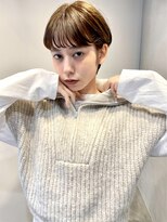 美髪/ホワイトグレージュ/大人かわいい/こなれミディ[銀座]