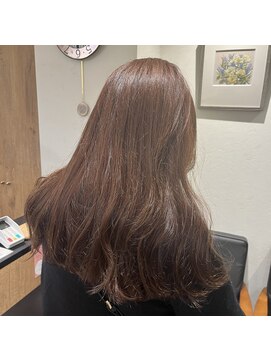 アルマヘアー(Alma hair by murasaki) ◎ロングのココアブラウンスタイル◎