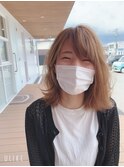 韓国スタイル/透明感カラー/ベージュ/艶髪/香椎/千早/髪質改善