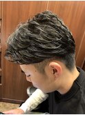 ビジネスアイロンパーマ