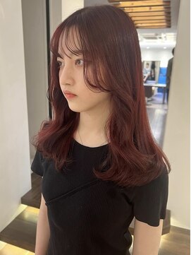 ローネス(LONESS) 韓国風　チェリーブラウン◎