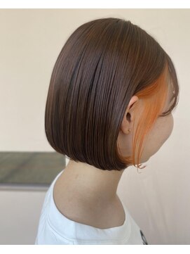 リールヘアー 大野城店(rire hair) オレンジインナーカラー♪