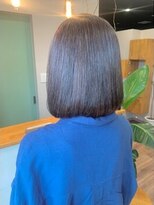 ハルリ(HaRuRy)&nbsp;丸みボブ＆艶カラー