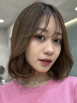 ロンドブルーム 天神大名店(Lond Bloom) 大人ショートボブ丸みショートカットマッシュショート前髪あり