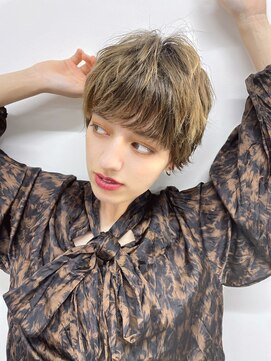 トゥーリ 薬院店(tuuli) tuuli miyu ハイトーンショート/20代30代40代50代