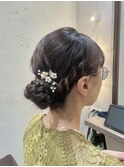 シニヨンアレンジ