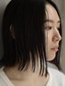 【縮毛矯正】ストレート+カット¥17,835→¥15000