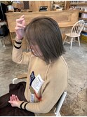 ぱつっとボブ
