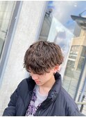 波巻きベージュカラー