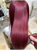 【勝田台Lilly昼間】艶々カシスレッドカラー☆