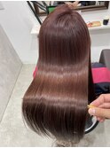 【Lana】美艶髪チェリーピンクベージュ　艶髪　髪質改善カラー