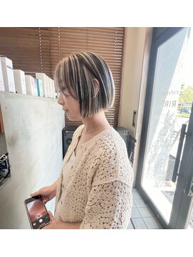 リリ(Riri) シマデザインカラー