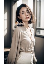 キラク(kirak)&nbsp;弾力ウェーブミディ