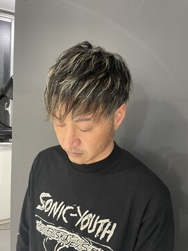 キング 高槻(K!ng) 縮毛矯正髪質改善ハイライトレイヤーカット高槻美容室エクステ