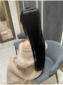 【美髪縮毛矯正でお家での再現性100%艶髪】艶感スーパーロング