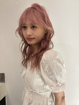 バディヘア リープ(BUDDY HAIR Leap) ペールピンクカラー