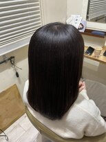 ヒラソル(girasol)&nbsp;高濃度水素カラー/髪質改善ストレート