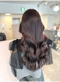 ブリーチなしピンクラベンダー