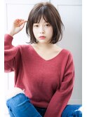 細めハイライト#韓国風巻きフィッシュボーン#刈り上げショート