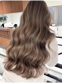 ハイライトバレイヤージュダブルカラーケアブリーチ30代40代