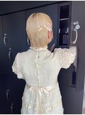 ホワイトグレージュ/デジタルパーマ/フェザーパーマ/原宿