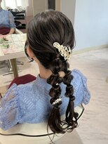 アンニュ(annuy)&nbsp;編み下ろしhair set♪