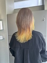 エイト 沖縄豊崎店(EIGHT toyosaki)&nbsp;【EIGHT 豊崎】お客様スタイル_［インナーイエロー］