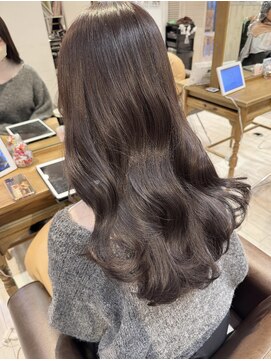 リコバイアフロート(riko by afloat) ラベンダーグレージュ/グレージュ/韓国ヘア/ラベンダーカラー