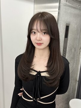 エヌアイ オモテサンドウ(ni omotesando) 大人可愛い韓国スタイル/レイヤーカット