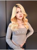 ホワイトブロンド/イメチェンヘアスタイル/美髪のススメ