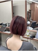 ボブ/ショートボブ/ハイライト/原宿/北参道/白髪染め/白髪ぼかし