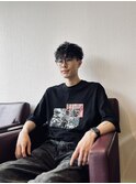 ワンカールラフパーマ