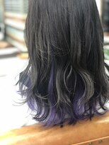 シャルティア(SHALLTIA)&nbsp;ハイトーン/インナーカラー/ラベンダーカラー/グレージュ/個性的