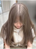 【韓国ヘア】ハイトーン/ベージュ/ダブルカラー/堀江美容室