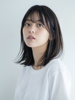 ヘアメイク リーフ 茂原店(HAIRMAKE Leaf)&nbsp;柔らかく揺れる大人のミディアムレイヤー