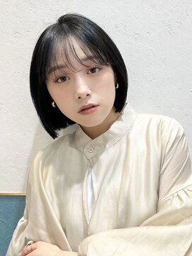 ロンド レグリーズ 立川(Lond leglise) オリーブグレー/ボブ/顔周り/小顔/レイヤー/髪質改善/縮毛矯正