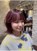 レッドピンク